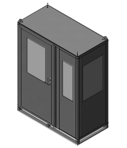 3x5 Guard Shack Swing Door