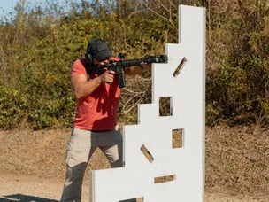 training-range-barricade-in-use